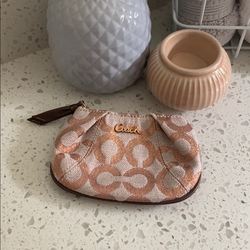 COACH - mini skinny coin purse 👛 NWT